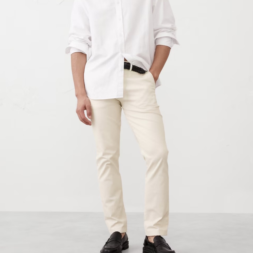 Banana Republic 30x30 Slim Lived-In Chino